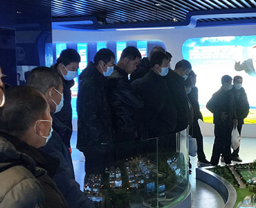 The core customers of Shouguang Zhongnong Sanyang Lijian visited the group for learning