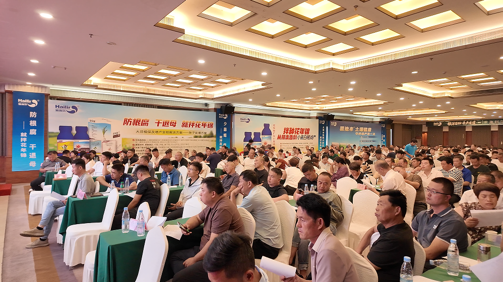 海利尔顺利举办小麦大蒜秋播方案启动会